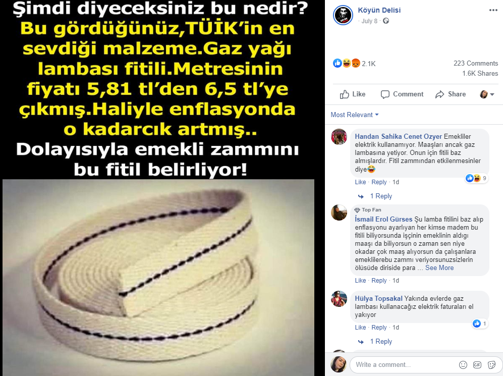 tüik gaz lambasi fitili